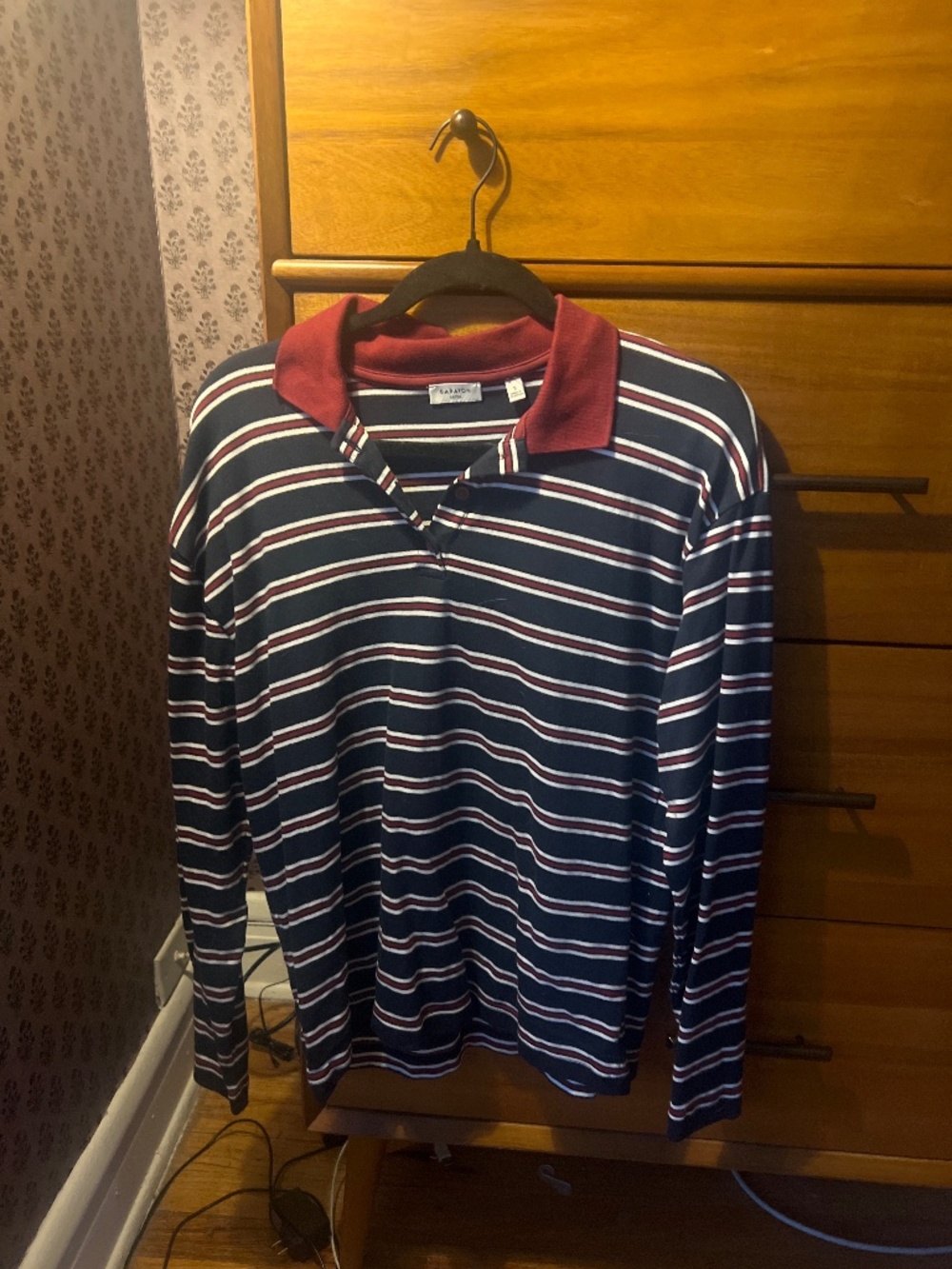 Aritzia long sleeve polo